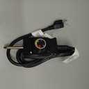 Adjustable Thermostat Controller Probe Cord for Masterbuilt Analog Electric Smokers, Thermostat Control with Power Cord Replacement Parts for Most Electric Smoker and Grills Heating Element