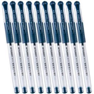 Uni-ball Signo DX UM-151 Gel Ink Pen 10 Set(Blue-Black)