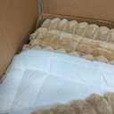 hyha Couch Covers for Dogs Washable, Non Slip Plush Dog Sofa Protectors, Fuzzy Pet Couch Covers for 3 Cushion Sofa Pet Friendly (Camel, 27.6" x 70.9")