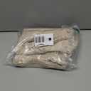 Decorative Linen Throw Pillow Covers 20x20 Set of 2 Solid handcrafted Striped Cushion Covers for Bed Soft Modern Farmhouse Neutral Pillowcase for Couch Bedroom Living Room Home Decor(Natural Beige)