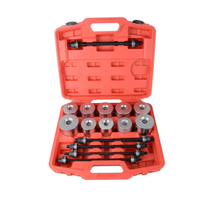 27pc Universal Press and Pull Sleeve Kit Bush Bearing Removal Insertion Tool Set