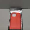 DOMAVER Case for iPhone 16 Pro Max 6.9'' Smooth Liquid Silicone Soft Gel Rubber Microfiber Lining Cushion Cover Shockproof Protective Phone Cases Compatible with iPhone 16 Pro Max - Red