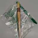 Winco Heavy-Duty Boar Bristle Basting Brush, Round, 1"