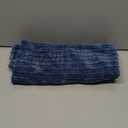 UGASA 14x36 Inch Pillow Cover Pack of 1 Soft Boho Stripe Corduroy Large Long Rectangular Lumbar Cushion Cover Farmhouse Decorative Throw Pillowcase for Bed Couch Sofa Bedroom Living Room, Dusty Blue