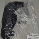 Amazon Essentials Women's Slim-Fit Extended-Sleeve Ruched Matte Jersey Top (Skirt Sold Separately) (XX-Small, Black)