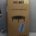 Foldable Mini Trampoline, 40" Rebounder Trampoline for Adults & Kids, 440lbs Capacity Indoor Fitness Workout Exercise Equipment