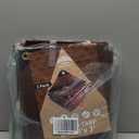 RAINDEWAY 3x3 Feet (3 Pack) Super Heavy Duty Tarp 18 Mil,Small Tarps UV Resistant, Weatherproof, Multipurpose Waterproof Poly Tarp Cover with Grommets and Reinforced Edges,Brown Tarps