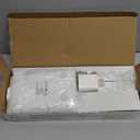 White crown LED Desk Lamp with 15W Wireless Charger & USB Port, Dimmable Table Lamp with 5 Lighting Modes, Sensitive Touch Control, Foldable & Portable Desk Light for Home, Office, Bedroom, Reading (Pro)