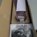 48 Inch Flush Mount Ceiling Fans with Lights and Remote, Dimmable, 5 Blades, Wood Ceiling Fan with Light, Low Profile Outdoor Indoor Modern Ceiling Fan for Living Room Bedroom Patio