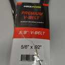 Maxpower 347637 Premium Belt Reinforced with Kevlar Fiber Cords, 5/8" x 92"