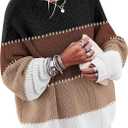 ETCYY Women's Oversized Sweaters Fall 2025 Fashion Winter Clothes Batwing Long Sleeve Knit Sweater Pullover Jumper Tops (X-Large, Color Black)