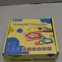 Toddler Puzzles Montessori Toy Wooden Shape Sorting Puzzle Sensory Toy Toddler Activities Preschool Learning Educational Autistic Developmental 1 2 3 Year Old Girl Boy 1-3 Dementia Game Easter Gift