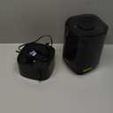 4.5L Humidifiers for Bedroom, Humidifiers for Home Large Room, Cool Mist Humidfiers for Baby and Plant with Timer, Adjustable Mist Level, 360 Nozzle, Auto Shut-Off, Black