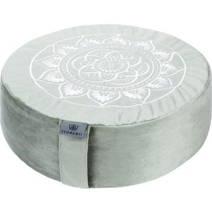 Florensi Meditation Cushion - Comfortable Floor Pillow - Traditional Tibetan Meditation Pillow with Beautiful Velvet Cover - Large Floor Cushion Seating for Adults - Premium Yoga Buckwheat Bolster, 
Size	Large
Item Dimensions L x W	16"L x 16"W