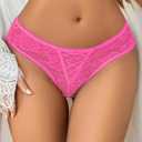 Avidlove Women Lace Panties Floral Lace Briefs Sexy Hollow Out Underwear Crisscross Strappy Boyshorts