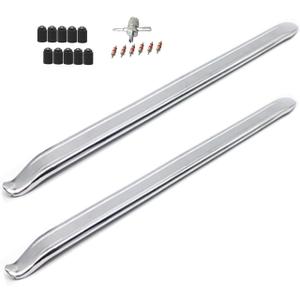 Dr.Roc 2 x 27.5 inch Tire Changing Tool with 4-Way Tool Set Tire Removal Tools Tire Spoons Tire Irons Tire Tool Tire Levers for Bike Motorcycle Dirt Bike Lawn Mower Scooter ATV UTV