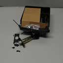 Kwikset Casey Interior Privacy Door Handle with Lock, Door Lever For Bathroom and Bedroom, Matte Black Reversible Keyless Turn Lock, with Microban Protection (1 Pack)