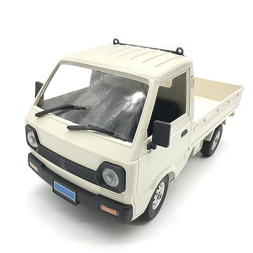 Apawband WPL D12 RC Car 1/10 RC Drift Car RTR Remote Control Car, Kei Truck Crawler Off Road 2.4G with Proportional Throttle Steering 260 Motor Rear Drive Hobby Grade Toy Adult Age 16+