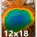 12x18 Picture Frame for Wall Display, 12x18 White Picture Frame with Shatter Resistant Plexiglass, Stable and Sturdy 12 x 18 Poster Frame for Wall Display, Handpicked Gift Collection, 1 Pack