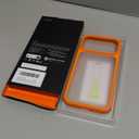 TORRAS Shockproof for iPhone 17 Pro Max Case with Camera Control Button, [12FT Military Grade Drop Protection] Enhanced Grip & Soft Touch Translucent 17 Pro Max Case with DIY Buttons, Neon Orange