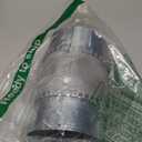 Vent Systems 4" Inch Flexible Vibration-Reducing Male Fit Duct Connector  Round Galvanized Steel Dryer Vent Hose Connector, Spiral Duct, Pipe Extender, HVAC Ventilation - Inline Duct Work Coupler