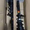 Pair Rear Left & Right Shock Absorber Struts Assemblies w/Electric Compatible with Land Rover Range Rover Evoque 2012-2018 LR024440 LR044682 LR079421 LR024447 Vahaha
