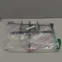 LCCBRO Garden Flag Stand Holder Pole with 5 Prong Base for Outside Double Flag, More Stable Yard Flag Stand Weather Proof, for Small Garden Flags 12 x 18, Holds Flags up to 13" Wide