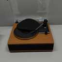 Vintage Record Player with External Stereo Speakers Belt-Drive Turntable Support Bluetooth Wireless Playback Support 3-Speed 33 1/3, 45, 78RPM Record Player for Vinyl with RCA Output Auto Stop (White&Black)