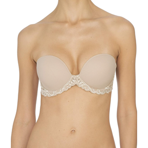 Natori Women's Feathers Strapless Plunge Multiway Bra 32 C