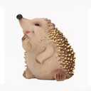 1PCS Miniature Hedgehog Figurines Simulated Hedgehog Statue Adorable Garden Hedgehog Statue Decoration Lively Animal Sculpture Hedgehog Ornaments for Home Patio Lawn Outdoor A
