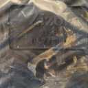 Zizor Men's Comfy Caterpillar Slippers Indoor Outdoor House Shoes, Warm Soft Knit Upper Fuzzy Fleece Lined Memory Foam Sole with Hard Bottom (Brown)