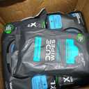 DUDE WIPES Flushable Wipes, Quit Toilet Paper Starter Kit, Unscented Wet Wipes with Vitamin-E and Aloe, Home and Away Combo 8 Packs