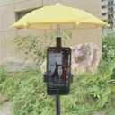 Phone Umbrella, 2024New UV Protection Phone Umbrella for Sun,Universal Adjustable Suction Cup Phone Stand Umbrella for Phone,Sun Shade Cover Cell Phone Umbrella Sun Shade