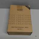 Vine Creations White Glass Soap Dispenser Set, Dish Soap and Hand Soap Dispenser Set with Stainless Steel Pump, 16 oz Glass Dispensers for Kitchen or Bathroom Decor (Matte White Bottle/Brushed Brass)