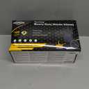 TitanFlex Heavy Duty Black Nitrile Gloves, Raised Diamond Texture, Latex Free, Powder Free Disposable Gloves (8Mil/6Mil) (Large (Pack of 100)