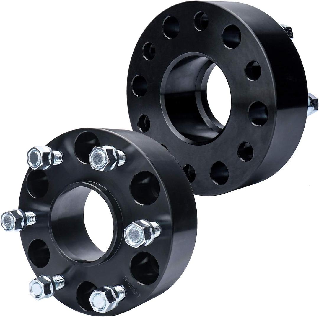 IRONTEK 2 inch 6x139.7mm Wheel Spacers for Chevy GMC 6x5.5 Hubcentric Spacers 14x1.5 Studs 78.1mm Hub Bore for Cadillac Escalade 99-24, for Chevrolet Silverado 1500 99-25/Tahoe 01-24, for GMC Yukon