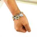 Broadway Musical Charm Bracelet Gifts for Girl Woman Men