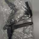 uxcell 3Pcs M8 x 16mm Adjustable Knobs Handle Male Thread Push Button Ratchet Quick Release Locking Rotating Bolt for Lathe Machinery, Black