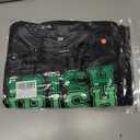 St Patricks Day Sweatshirt Women Shamrock Sweater Notre Dame Shirts Clover Top Irish Gift Long Sleeve Pullover (Black, XXL)