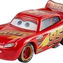 Mattel Disney and Pixar Cars Toys, Radiator Springs 3-Pack of Die-cast Toy Cars & Trucks with Lightning McQueen, Mater & Sheriff (Multicolor)