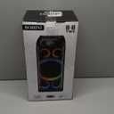 Bluetooth Speaker, 160W Peak Powerful Loud Stereo Sound Deep Bass Wireless Boombox Portable Large Party Speakers with Subwoofer TWS Pairing Dynamic LED Light for Outdoor Camping Backyard Events (Black)