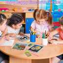 2 x ZKOPAVS Diamond Painting Kits for Adults and Kids Cute Cat Eats Watermelon Art Paint with Crystal Rhinestone Cross Stitch Round Full Drill Art 12X12 Inch