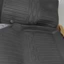 Floor Mats for 2017-2023 GMC Acadia 6 Passenger Captain Chairs-All Weather Cargo Mat with Backrest Mat for 2023 GMC Acadia Denali Accessories