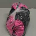 RAMOUG Two Tone Lapel V Neck Double Breasted Peplum Jacket Sexy Belted Blazer Mini Dress (Medium, A06 Rose Pink)