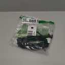 Novelty Lights Vintage Style T5 Warm White LED Christmas Lights, 11 Feet Black Wire String of 10 Mini Bulbs, UL Listed Indoor/Outdoor Tree Lighting