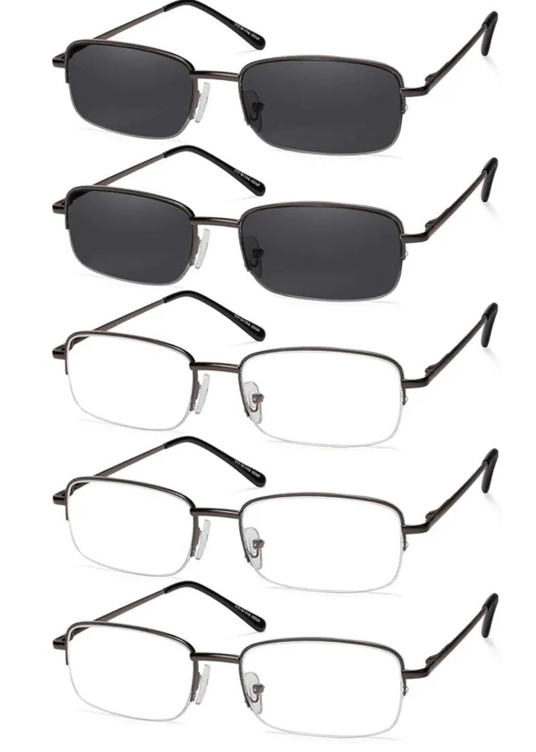 NOVIVON Pack Reading Glasses Men/Women, Eyeglasses, Blue Light Readers for Men/Women, Computer Eye Glasses, Cheaters