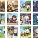 10 x Genshin Impact Heartfelt Wishes Series Mini Bordered Poster - Diluc