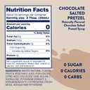 Jordan's Skinny Mixes Syrups Sugar Free Coffee Syrup, Chocolate Covered Pretzel Syrup Flavor, Zero Calorie Flavoring for Latte, Protein Shake, Cocktail & More, Gluten Free, Keto Friendly, 25.4 Fl Oz, 1 Pack