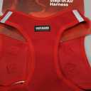 Best Pet Supplies Voyager Step-in Air Harness - All Weather Mesh, Reflective, No Pull Harness for Dogs, Cats - Secure with Hook & Loop Fastener, Buckle, Double D-Rings - Red, XL (XL (Chest: 20.5 - 23"))