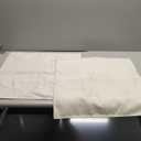 ZWJD Cream Pillow Covers 22x22 Set of 2 Chenille Throw Pillow Covers with Elegant Design Soft and Luxurious Decorative Throw Pillows for Couch, Bed, and Home Decor